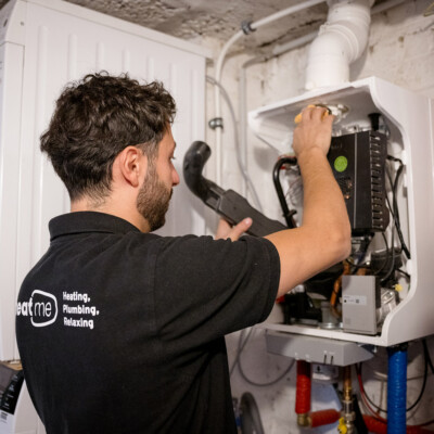 Installation d'une chaudière par un chauffagiste Belge de chez Heat me