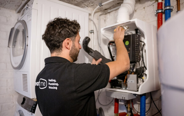 Installation d'une chaudière par un chauffagiste Belge de chez Heat me