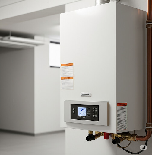 boiler électrique dans une habitation