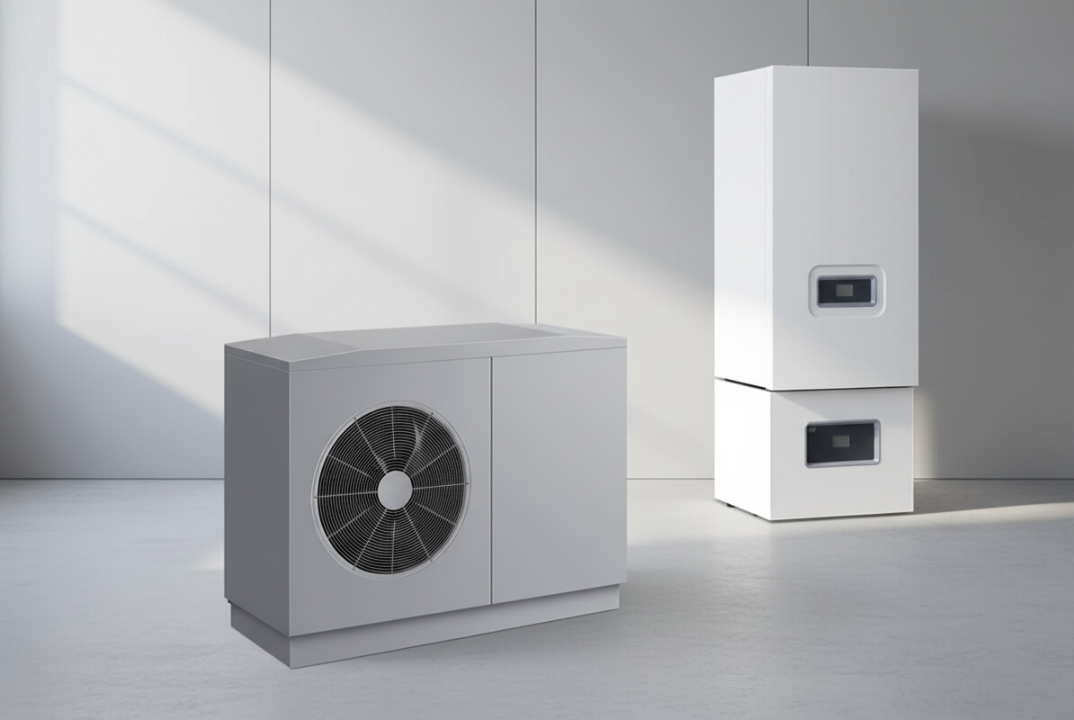 chaudiere-hybride Exemple d'une chaudière hybride