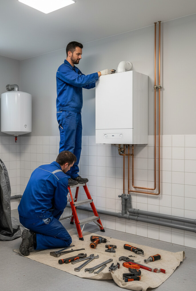 entretien d'une chaudière à condensation