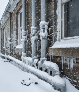 canalisations gelées