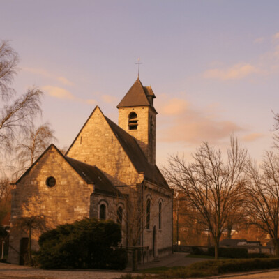 Une église à Berchem-Sainte-Agathe