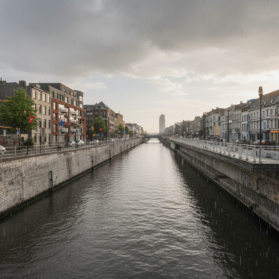 Un fleuve à Ganshoren