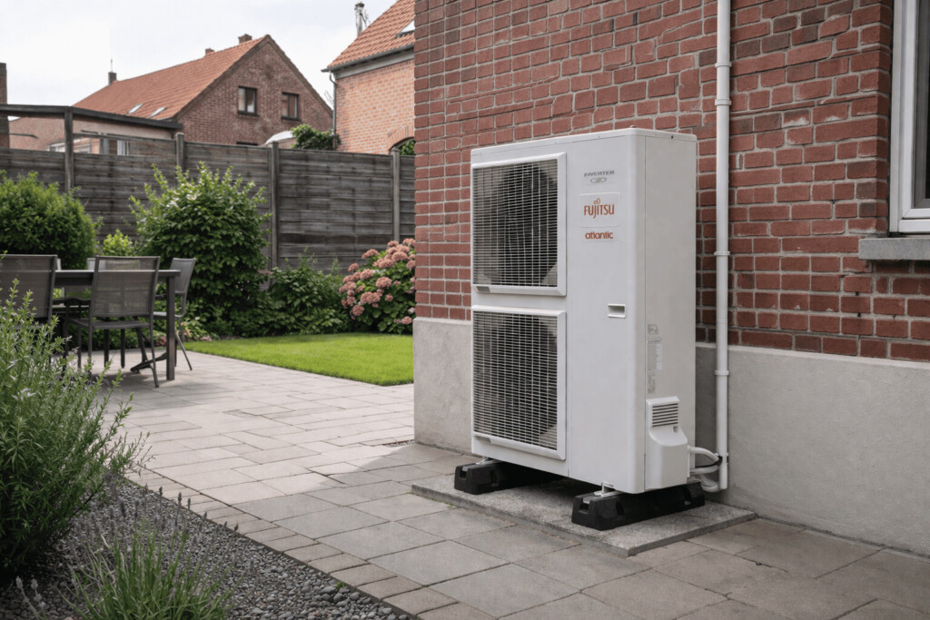 Une pompe à chaleur air-eau