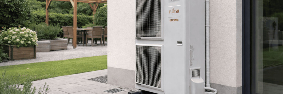 Une pompe à chaleur air-eau