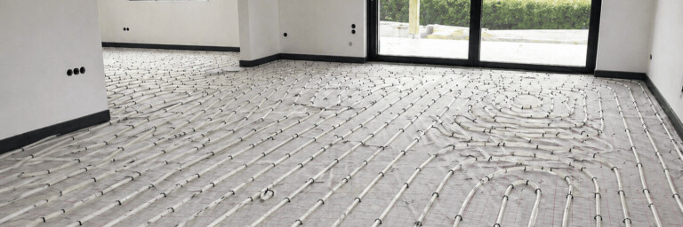 préparation chauffage au sol