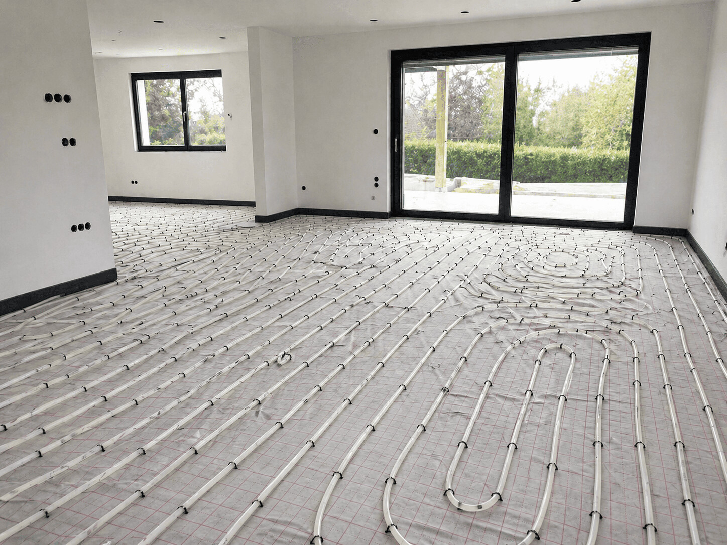 préparation chauffage au sol